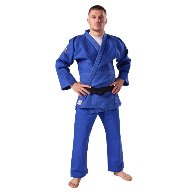 DANRHO Judogi Ultimate 750 IJF blau