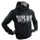 Super Pro Hoody mit Zipper S.P. Logo Schwarz/Weiss
