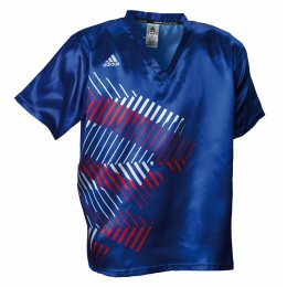 adidas Kickbox-Shirt in schwarz/rot oder blau/weiß
