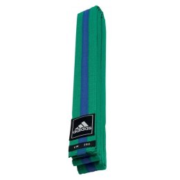 Adidas Budogürtel getreift grün/blau/grün