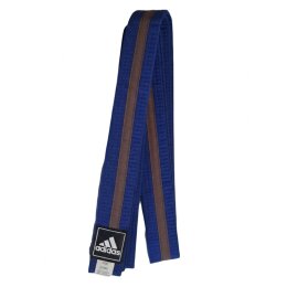 Adidas Budogürtel gestreift blau/braun/blau