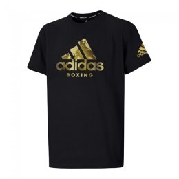 adidas Badge of Sport T-Shirt schwarz/gold