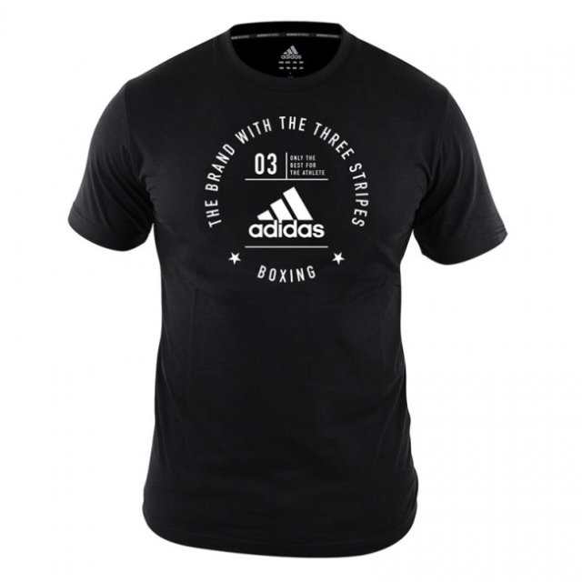 adidas Community T-Shirt Boxing Black/White