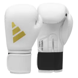 Adidas Speed 50 Boxhandschuhe weiß/gold