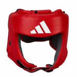 adidas IBA Boxing Head Guard red