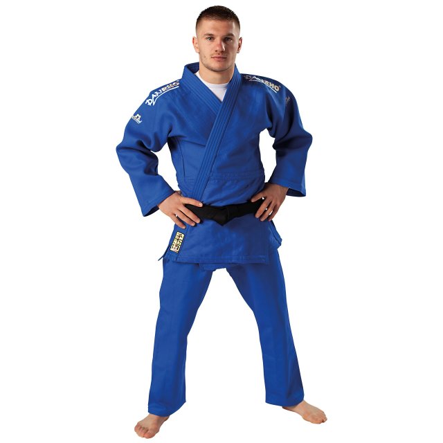 DANRHO Judo Wettkampfanzug Kano blau