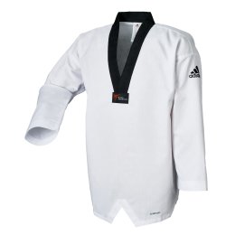 adidas Taekwondo-Anzug adiChamp IV, schwarzes Revers,...