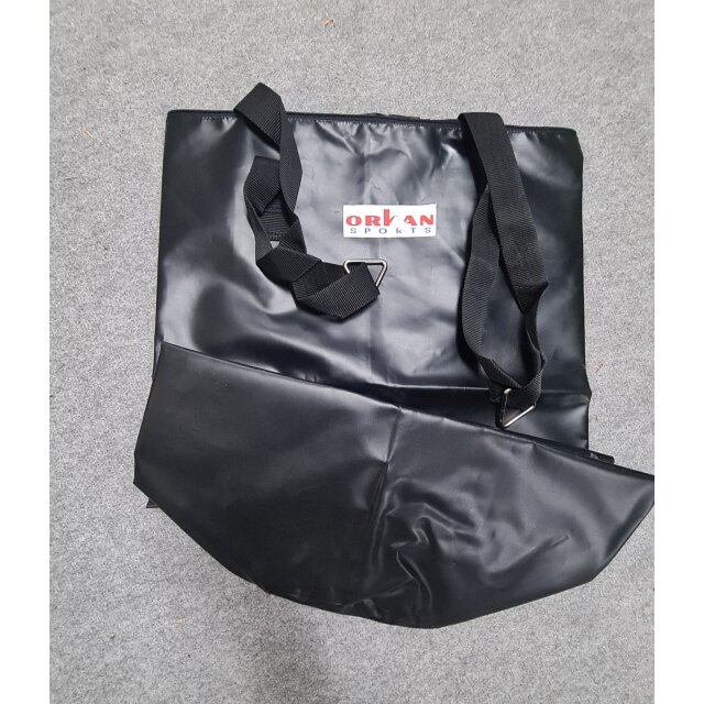 Orkan Boxsack mit Gurt schwarz ungefüllt