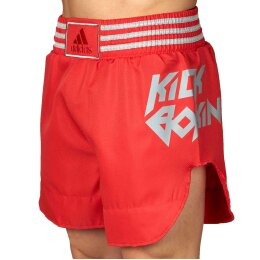 adidas Kick Boxing Shorts Rot/Silber, ADISKB02