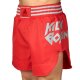 adidas Kick Boxing Shorts Rot/Silber, ADISKB02