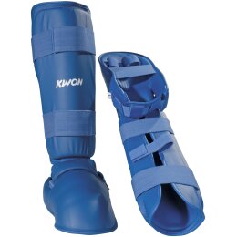 Karate Schienbein- / Spannschutz Blau