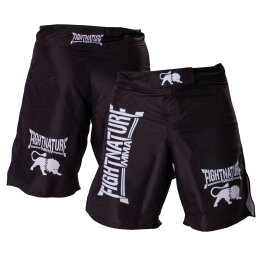 FIGHTNATURE MMA Shorts Shadow Black