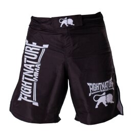 FIGHTNATURE MMA Shorts Shadow Black