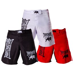 FIGHTNATURE MMA Shorts Shadow Red