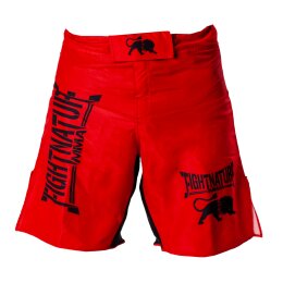 FIGHTNATURE MMA Shorts Shadow Red