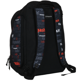 Hayashi Rucksack-Tasche „be4you“ - schwarz-rot, 57 cm x 44 cm x 33 cm
