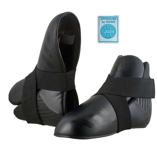 adidas Pro Kickboxing Fußschutz black/black, adiKBB200