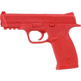 Trainingspistole Hartplastik rot