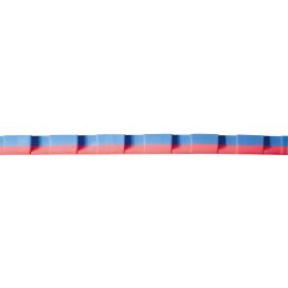 Wendematte/Steckmatte 3,5 cm Rot/Blau