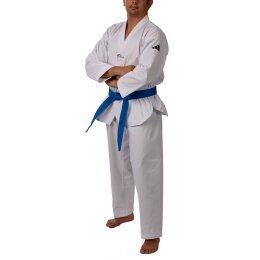 adichamp II weißes Revers Taekwondoanzug
