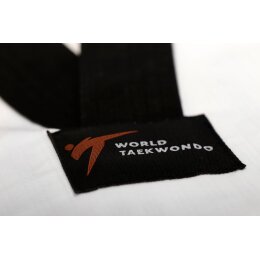 adichamp II schwarzes Revers Taekwondoanzug