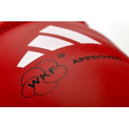 adidas Schien- & Spannschutz WKF approved rot, 661.35