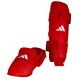 adidas Schien- & Spannschutz WKF approved rot, 661.35