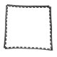 KWON Randleiste Tatami 3,5 cm für Wendematte 9001017