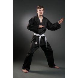 Karate Anzug Orkan schwarz 140