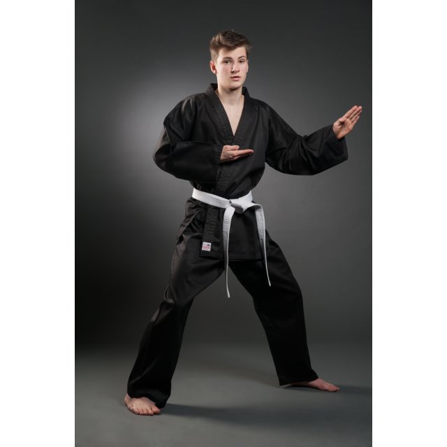 Karate Anzug Orkan schwarz 170