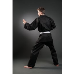 Karate Anzug Orkan schwarz 180