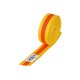 KWON Budo-Gürtel mehrfarbig gelb/orange/gelb 200