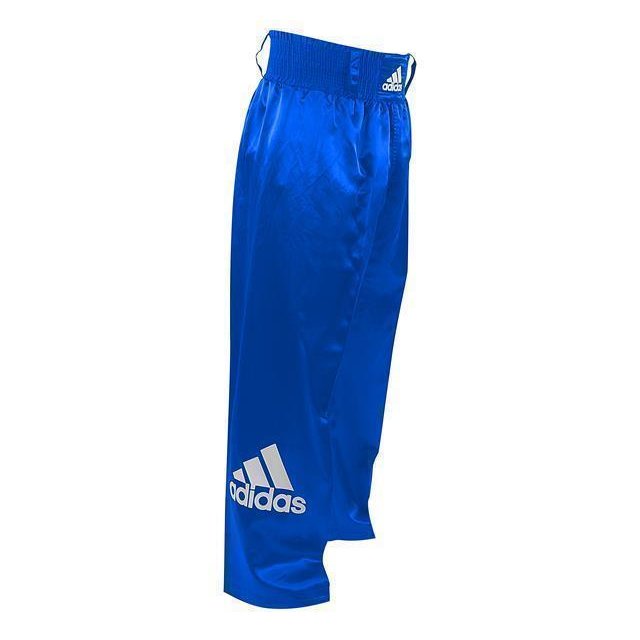 Adidas Kickboxhosen mit Streifen blau 190