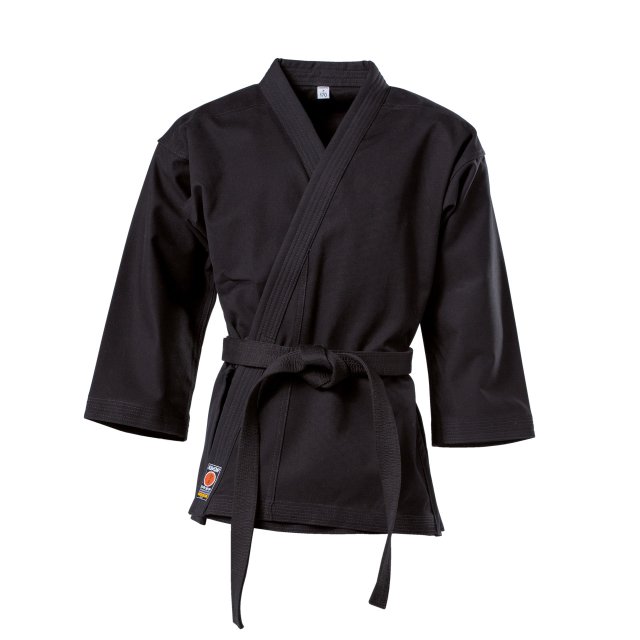 Karatejacke Traditional 8 oz, schwarz