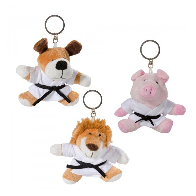 Kwon Mini-Tiger-Schlüsselanhänger Aus Metall – Niedliches Tier-Design In Gelb, Für Kinder & Erwachsene