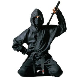 Ninja Anzug Kendo mit Zubehör